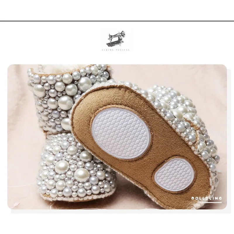 Newborn Pearl Boots