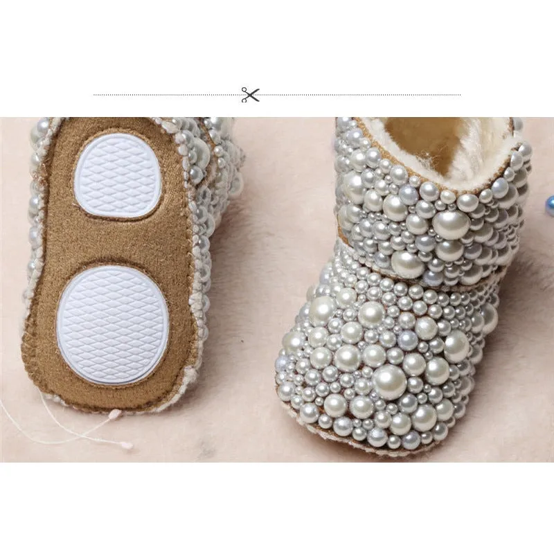 Newborn Pearl Boots