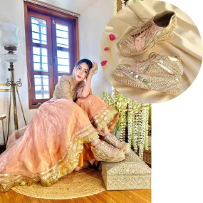 POPPY- Pink Bridal Sneaker Platform Wedges - Customized Wedding Sneakers