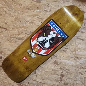 Powell-Peralta Frankie Hill Bulldog brown stain 10.0" Deck