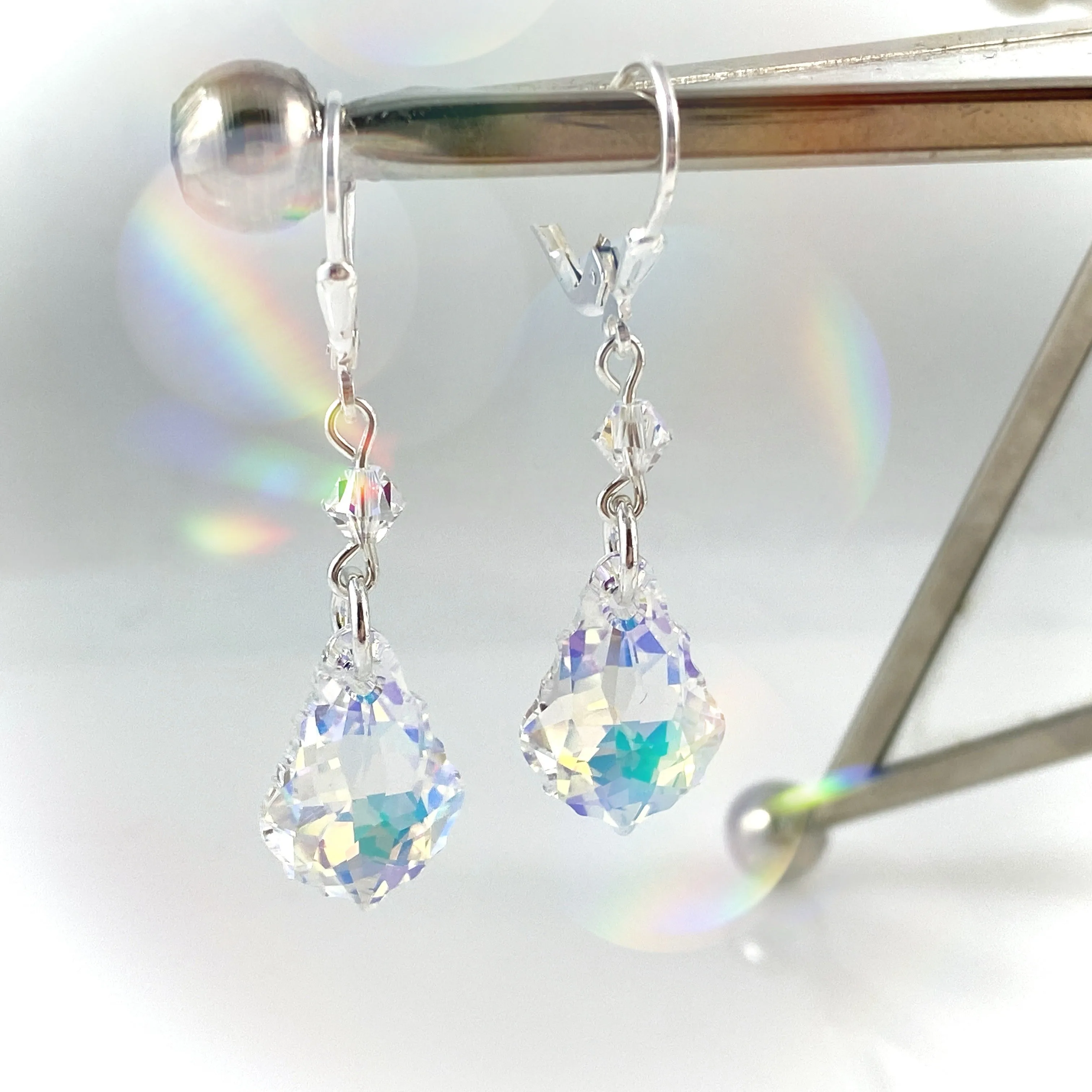 "Fancy Royals" (Iridescent) Earrings