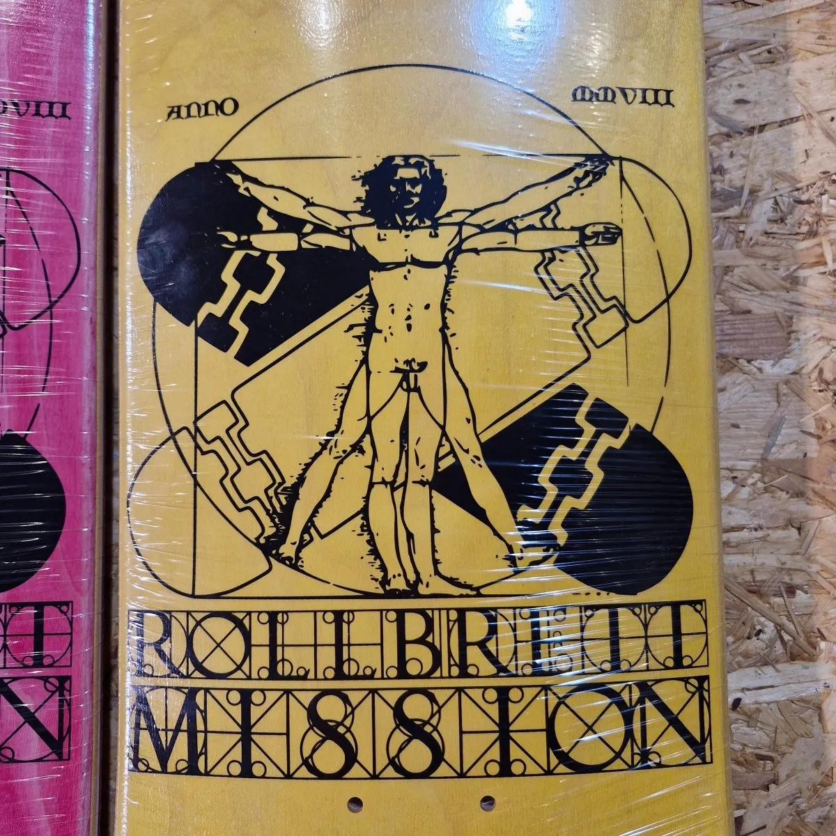 Rollbrett Mission Vitruvian 8.0 Logo Deck