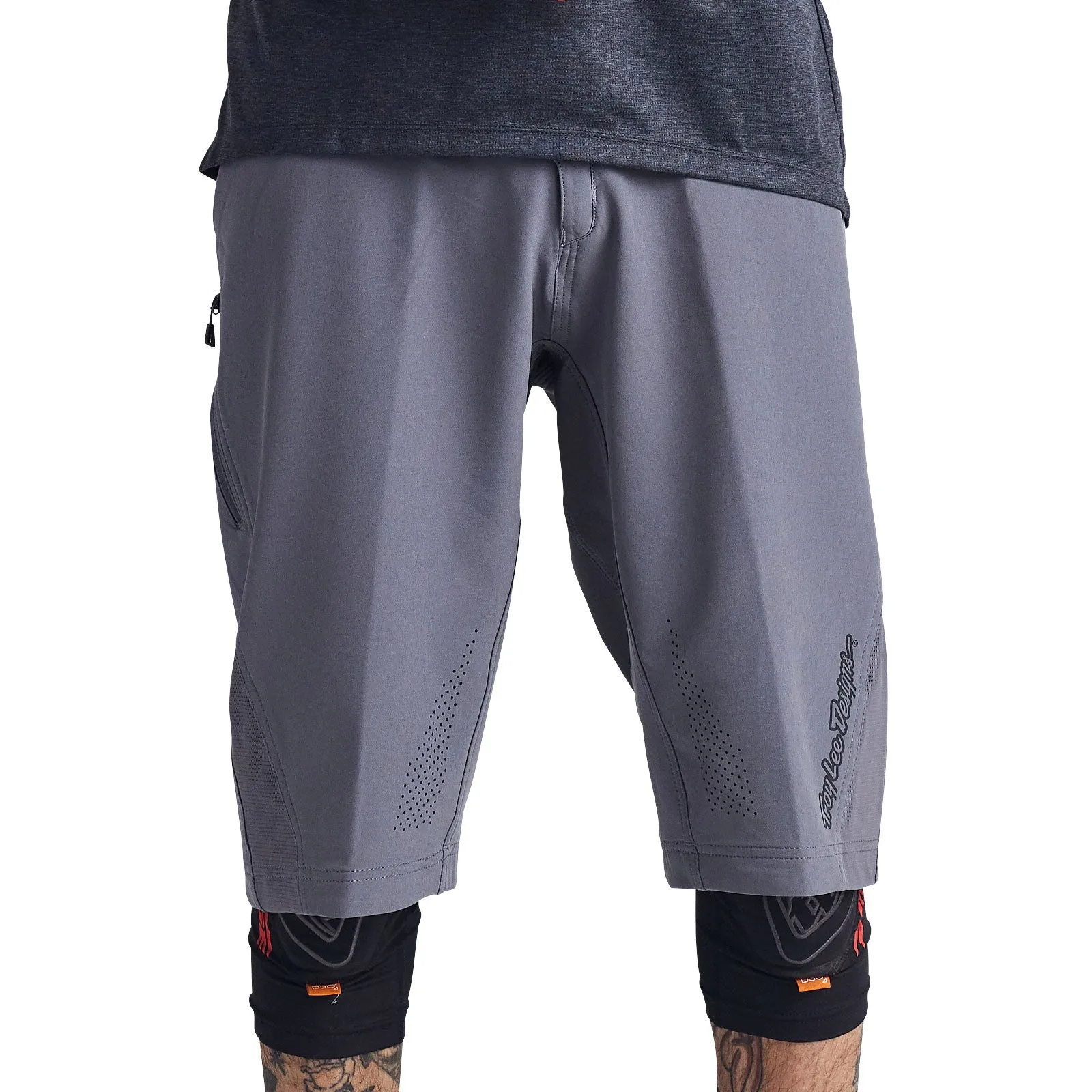 Ruckus Short W/Liner Solid Granite