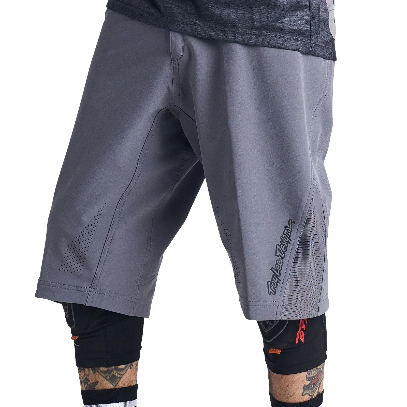 Ruckus Short W/Liner Solid Granite