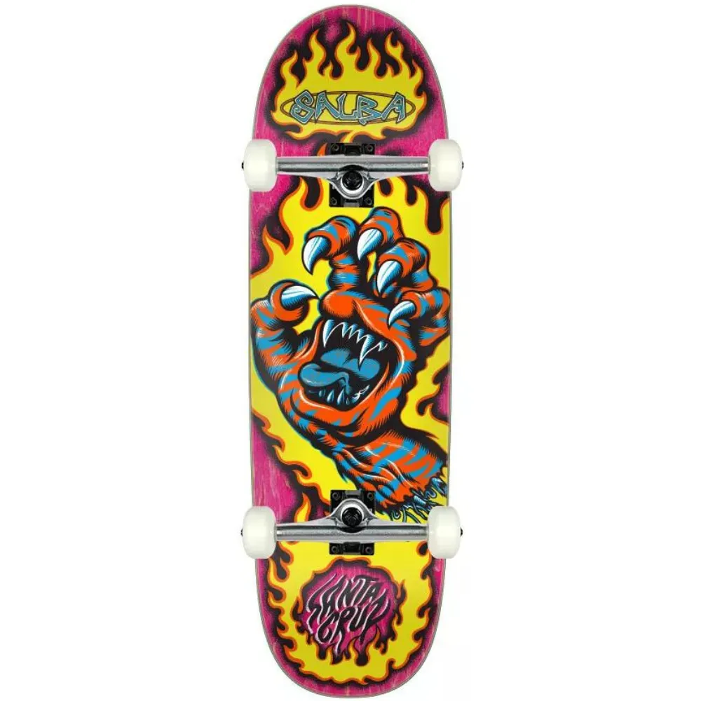 Skate Completo Santa Cruz Assembly Salba Tiger Hand