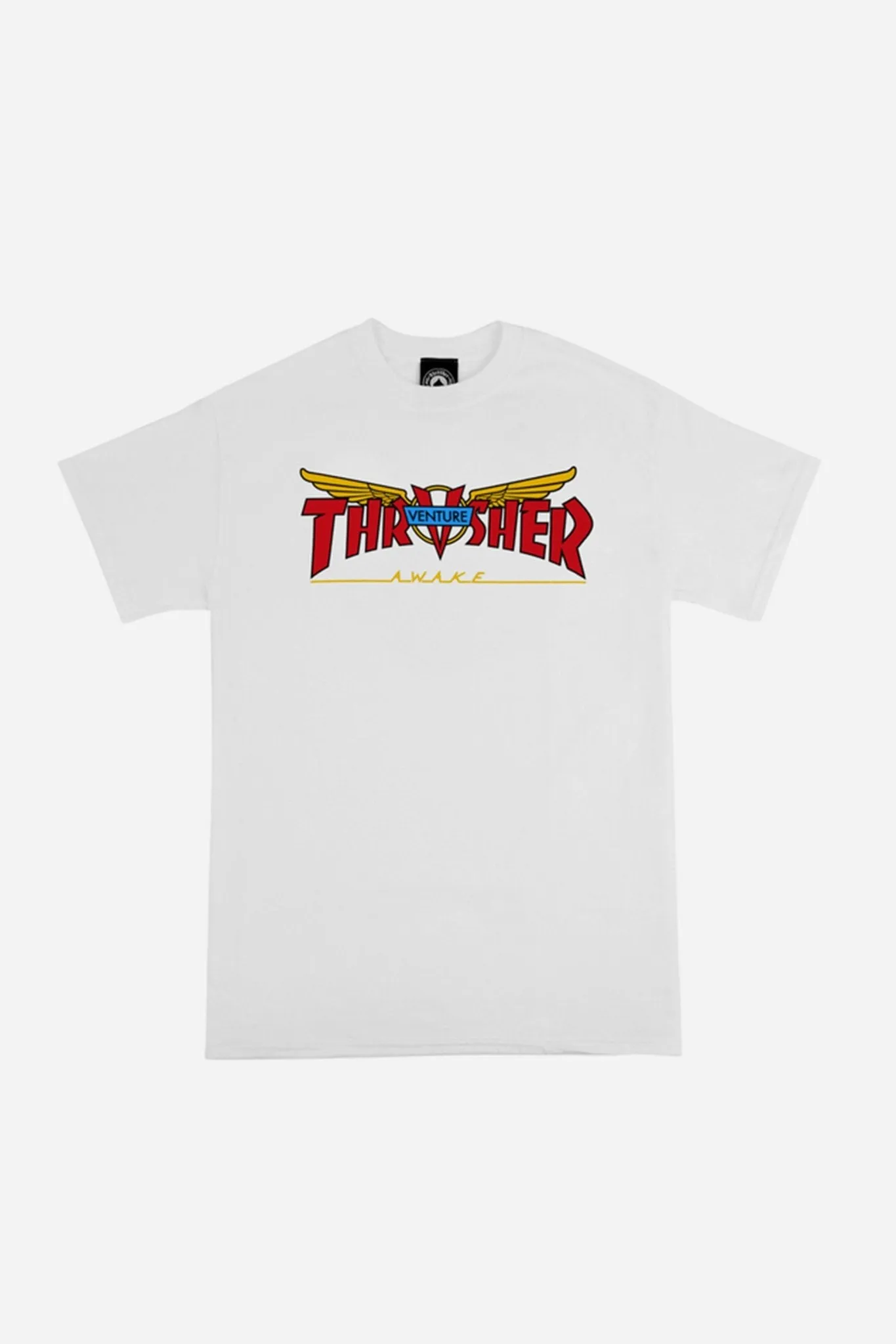 T-shirt Thrasher x Venture Blanc