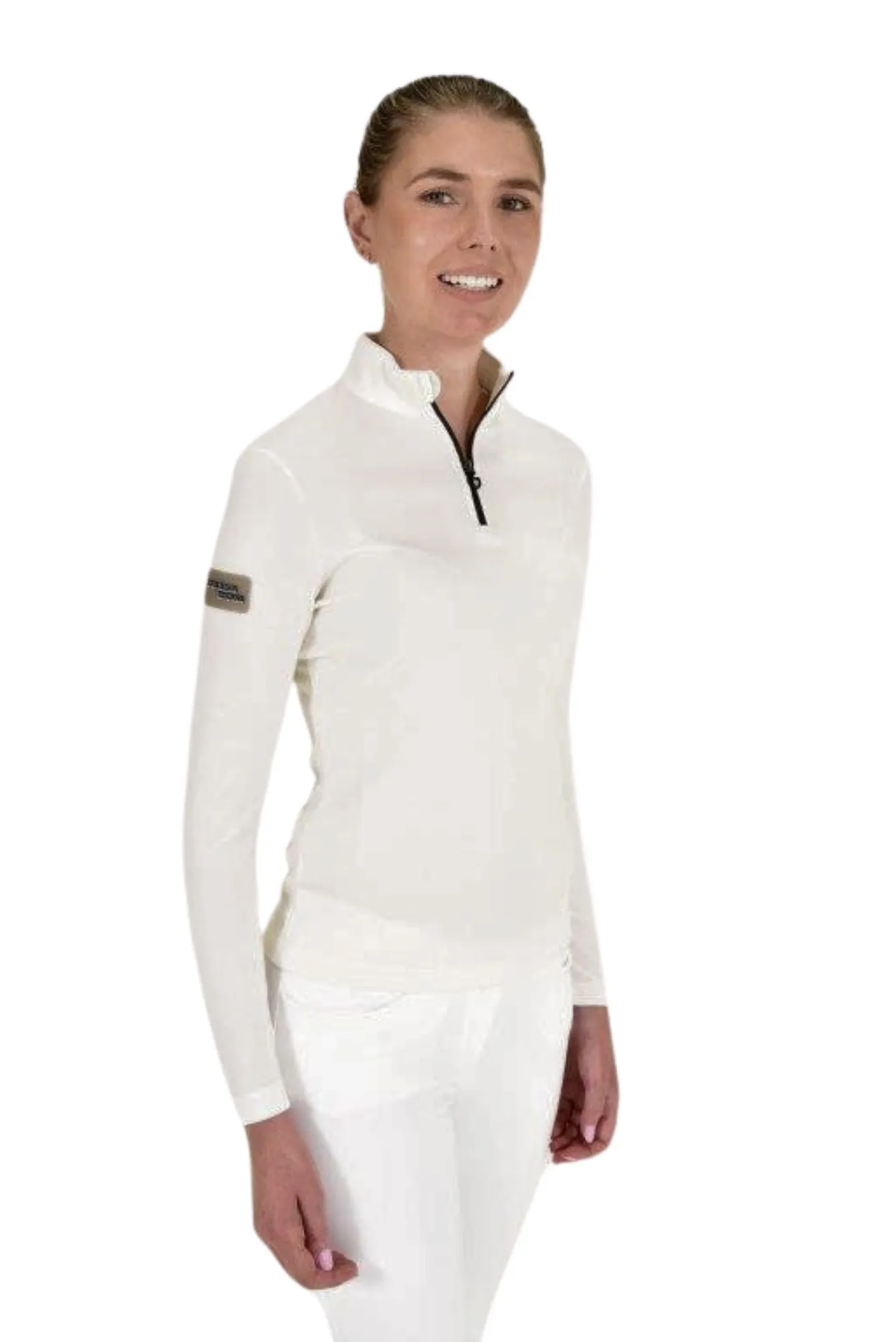 Tech Wool Half Zip - Sand