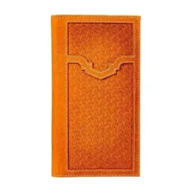 Winsome Trail Hand-tooled Men's Wallet, RFID Protection