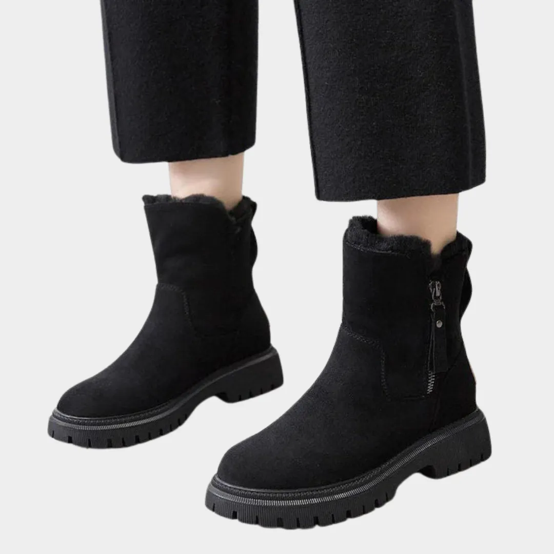 Women's Snow Boots  Mid-Top Design  Plush Lining  Warm & Comfortable  Non-Slip Sole  Multiple Colours