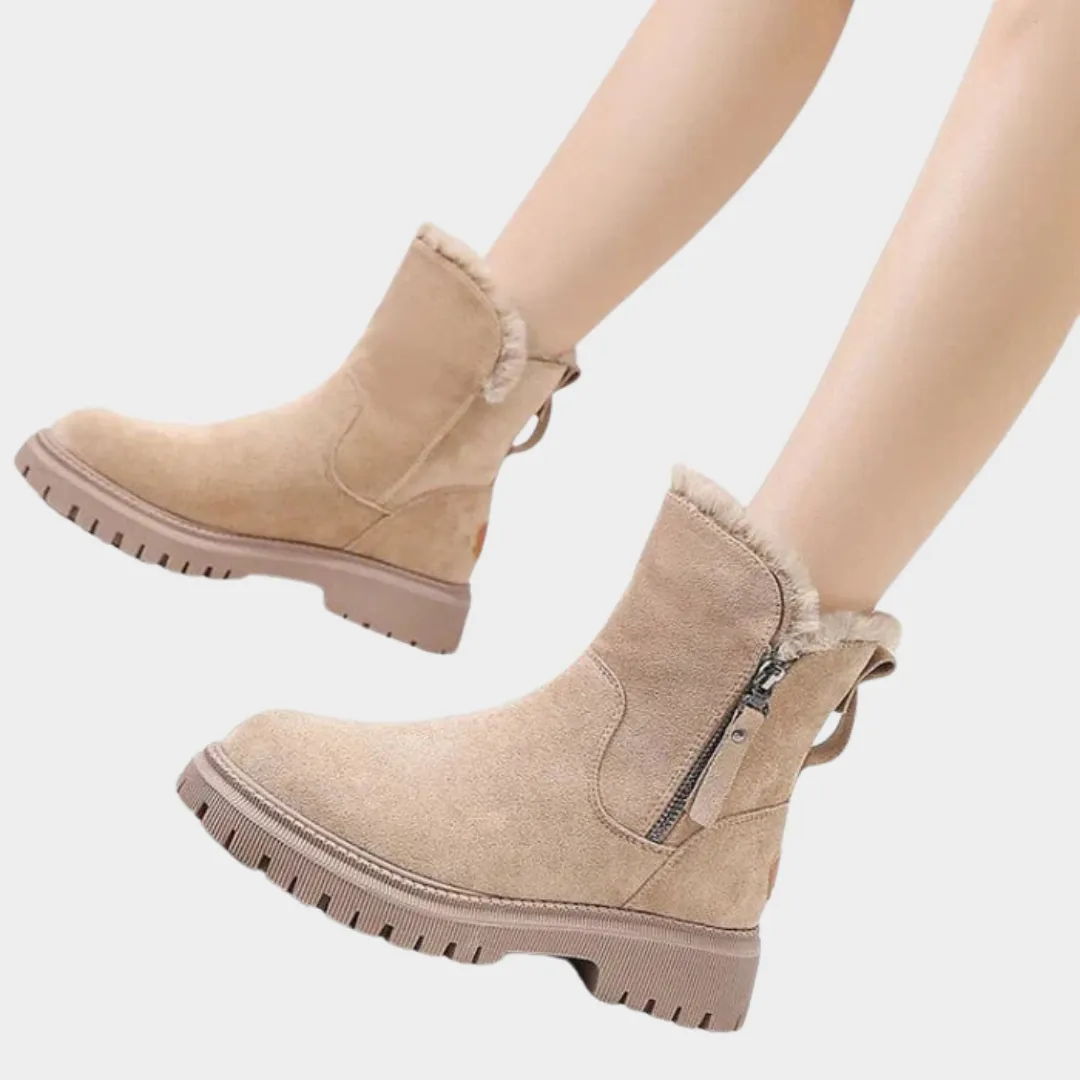 Women's Snow Boots  Mid-Top Design  Plush Lining  Warm & Comfortable  Non-Slip Sole  Multiple Colours